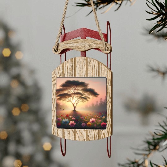 Best Love Environment Sled Ornaments