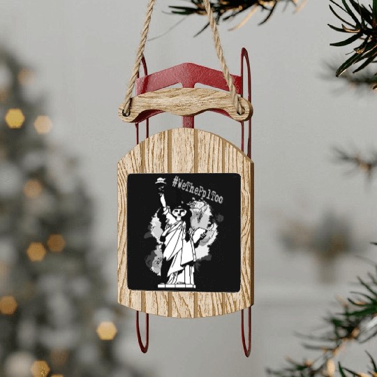 #WeThePeopleToo - Native American Representation Sled Ornaments