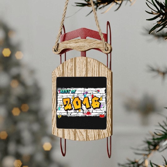 Urban Icon 2016 Graffiti – 9 Years of Bold Sled Ornaments