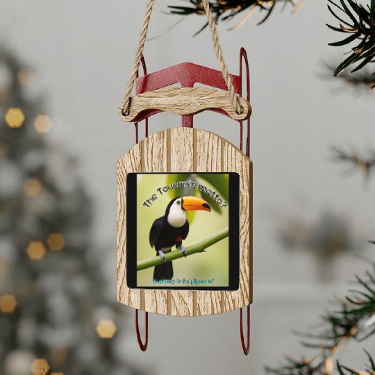 Classic Toucan Sled Ornaments