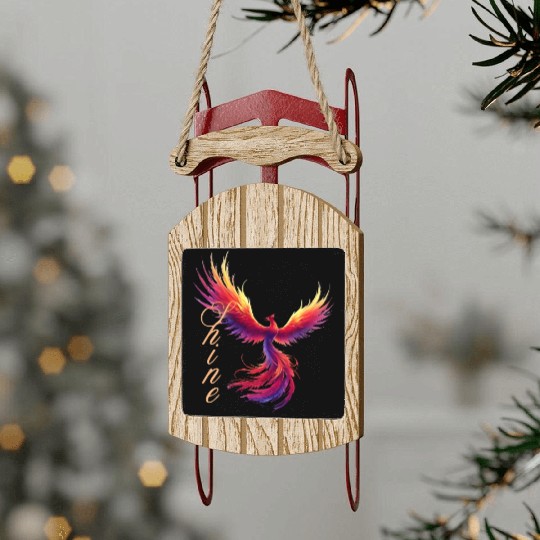 Phoenix Sled Ornaments