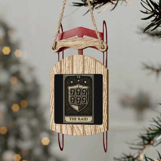 Tarot Datahoarding: The RAID Protective Layer Sled Ornaments