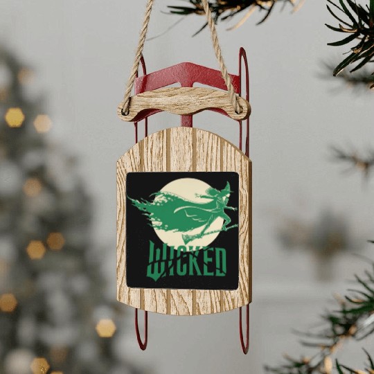 Wicked Sled Ornaments
