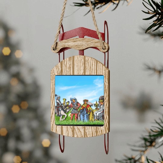 True Crime Tarot Everyday Gear Sled Ornaments