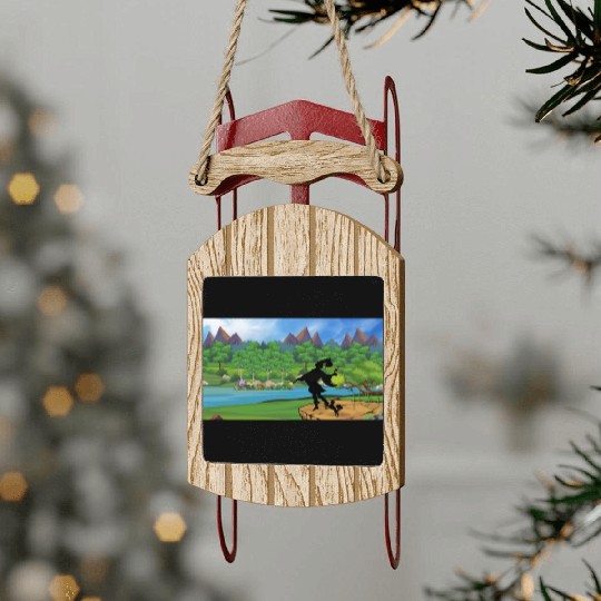 True Crime Tarot Gift Ideas for Her Sled Ornaments