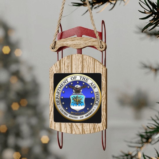 US Air Force (USAF) Seal Sled Ornaments