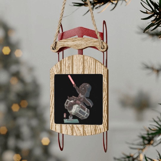 Star Wars Darth Vader as a child Sled Ornaments