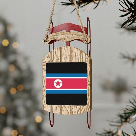 North korea Sled Ornaments