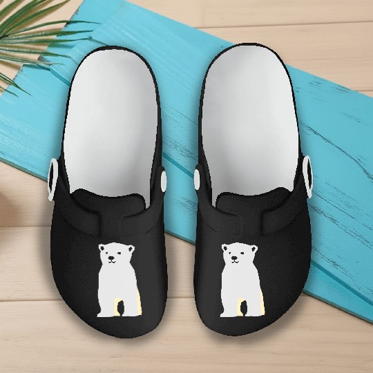 Polar bear Slip On Clogs