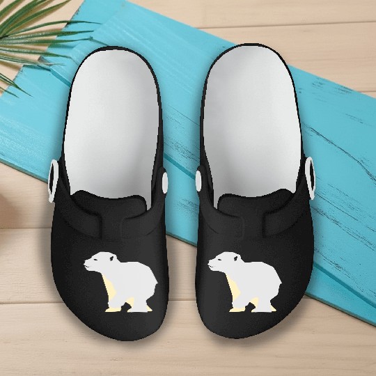 Polar bear Slip On Clogs