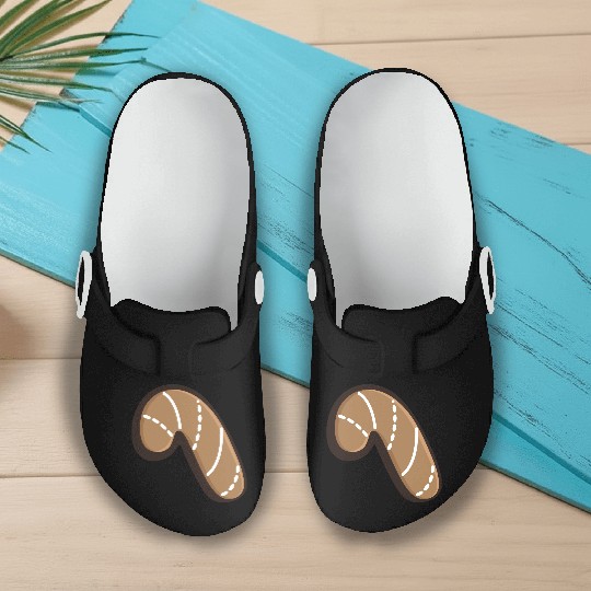 Gingerbread cookie Slip On Clogs