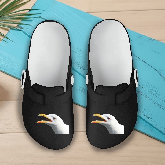seagull gull moewe1 Slip On Clogs