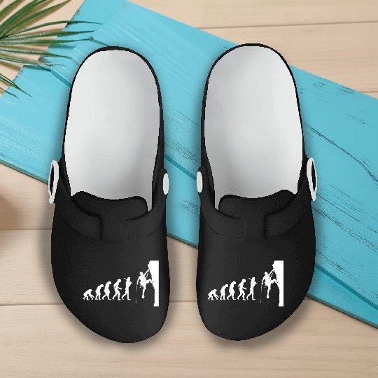 Climber Rock Climbing Climb Gift Christmas Slip On Clogs