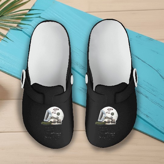 Born To Kill | Space Force Slip On Clogs