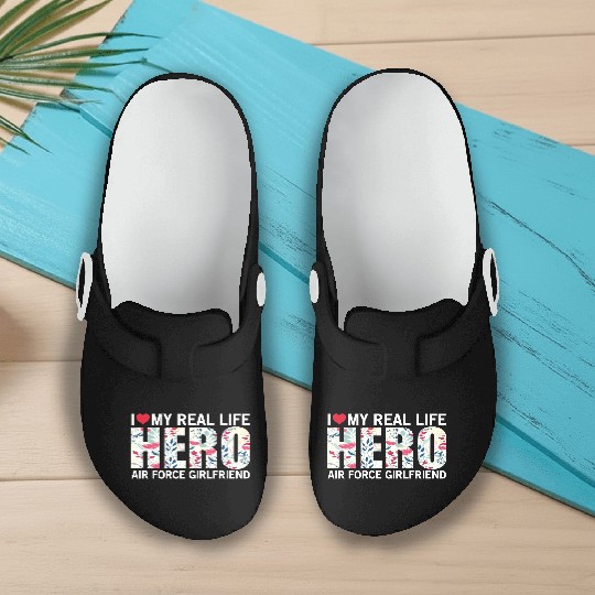 Air force Girlfriend Slip On Clogs!
