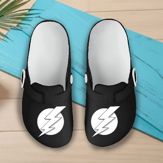 Lightning bolt Slip On Clogs