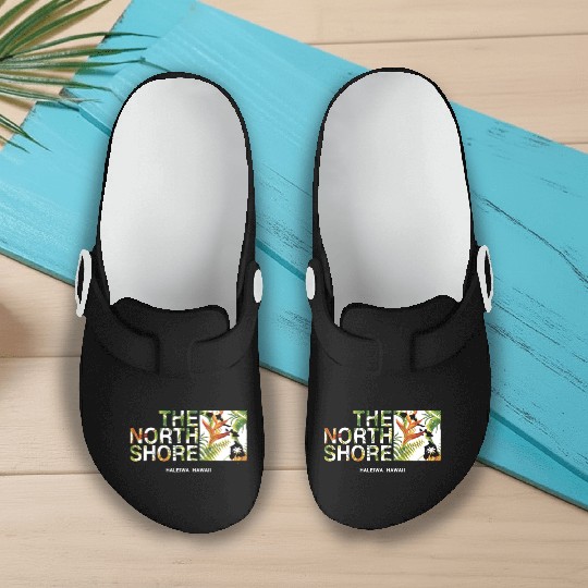 North Shore Haleiwa Bird Of Paradise Slip On Clogs