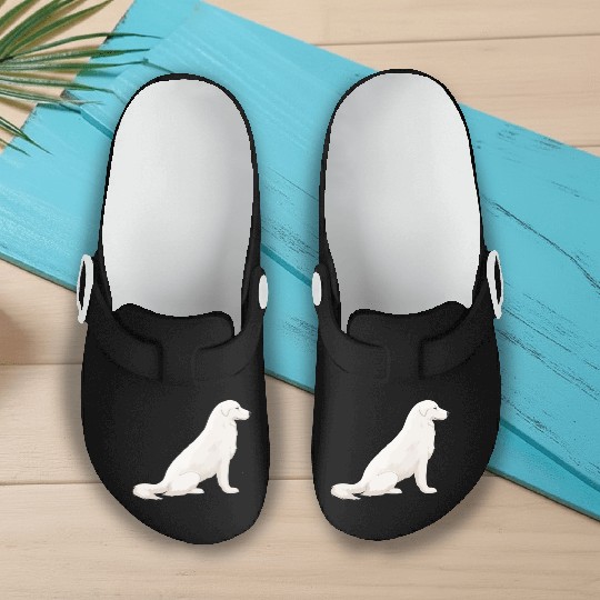 Great Pyrenees Slip On Clogs