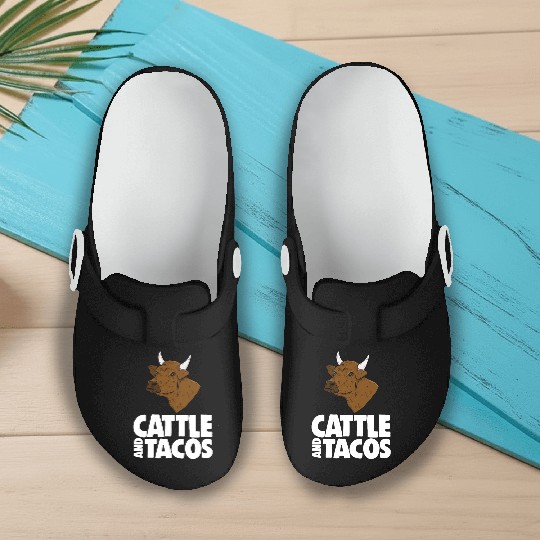Cattle And Tacos Slip On Clogs