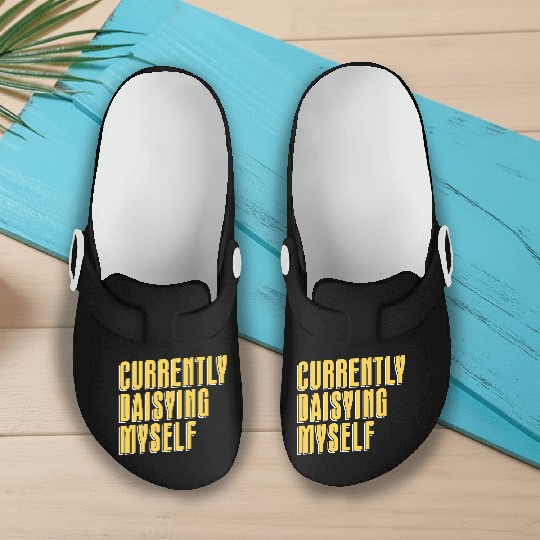 Daisy Garden Gardening Gardener Slip On Clogs