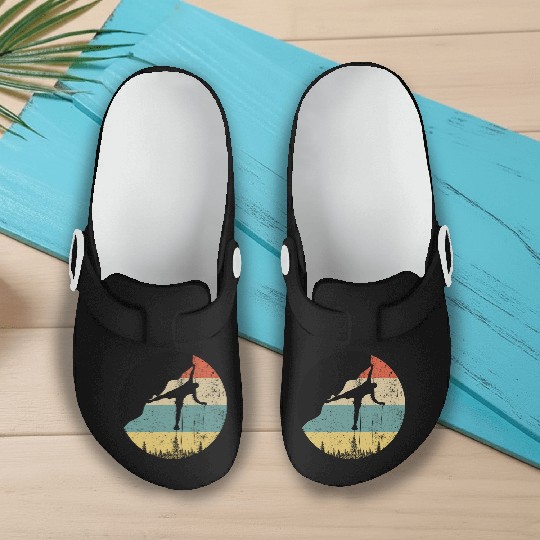 Rock climbing mountain climber Slip On Clogs