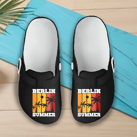 Berlin summer Slip On Clogs