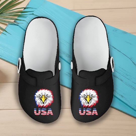 Independence Day 2022 USA Slip On Clogs