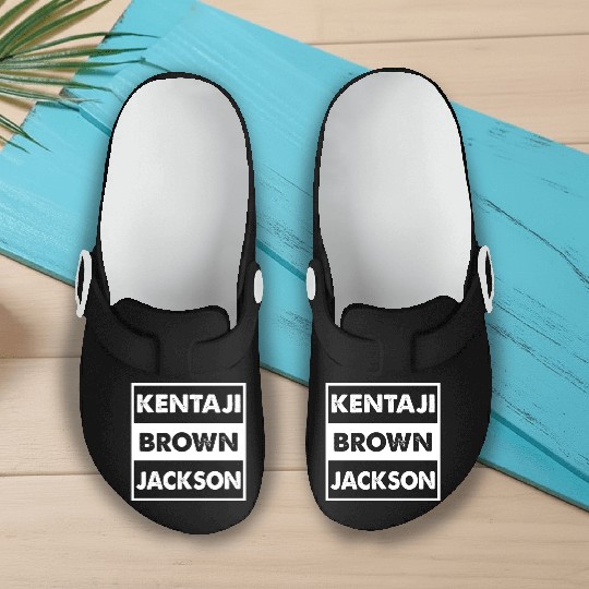 Ketanji Brown Jackson Supreme Court Woman Judge Slip On Clogs