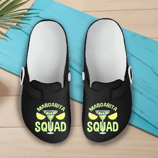 Margarita Squad For Margarita Lover Slip On Clogs