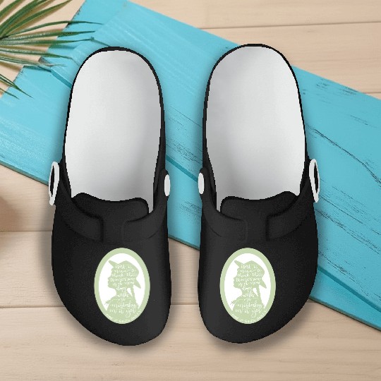 Anne of Green Gables Quote Slip On Clogs