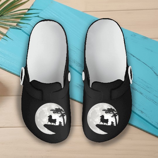 Cute Lamb Saying - Farmer & Sheep Slip On Clogs