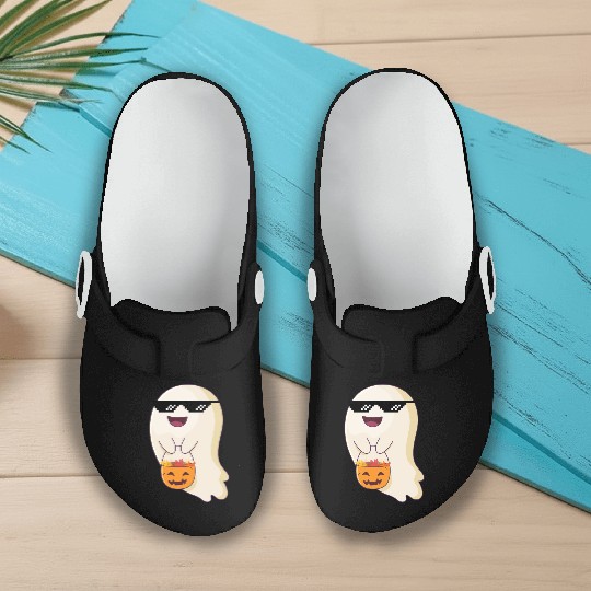 trick or treat thug life Slip On Clogs