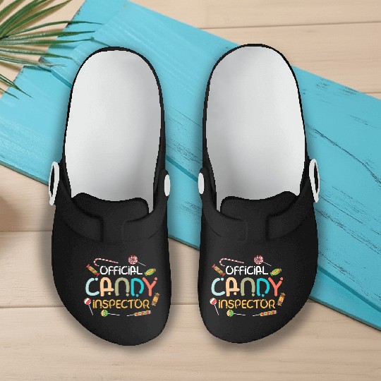 Halloween Costume Lollipop Official Candy Slip On Clogs