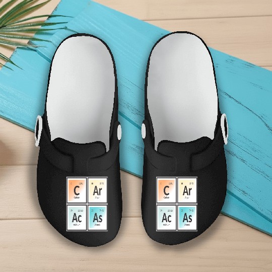 Caracas | Periodic Table of Elements Slip On Clogs