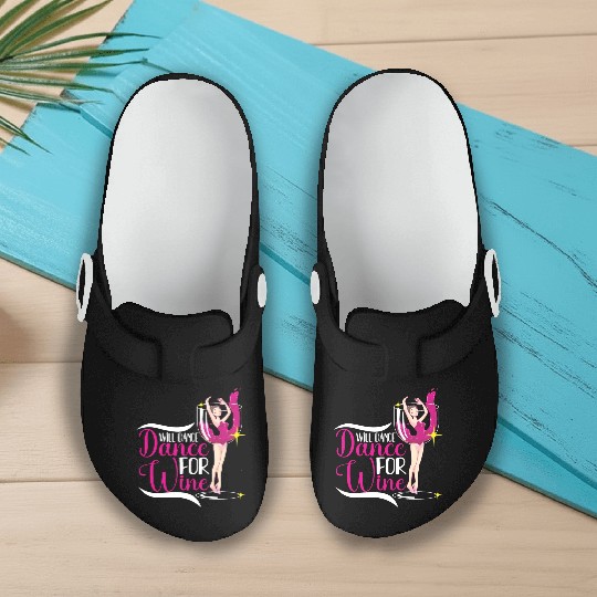 Ballet Ballerina Dance Dancer Dancing Ballet Gift Slip On Clogs