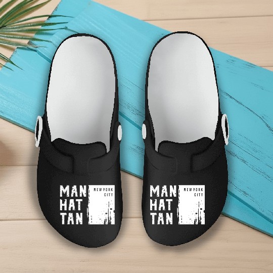 MANHATTAN NYC USA Urban Street Slip On Clogs Design 2023