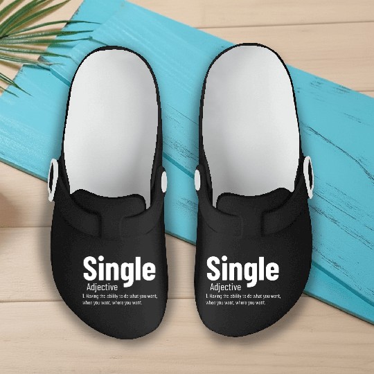 Relationship Single Adjective Definition Funny Sin Slip On Clogs