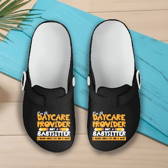 Daycare Teacher Child Care Daycare Provider Gift Slip On Clogs