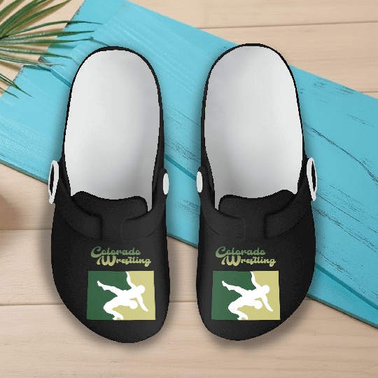 Colorado Wrestling Slip On Clogs
