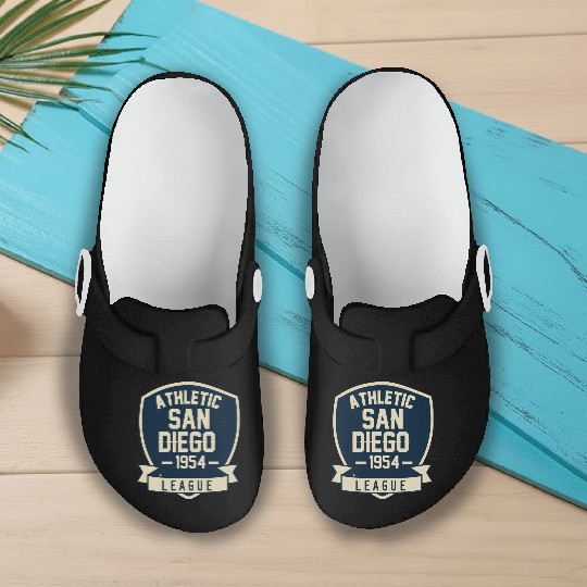 Athletic San Diego Slip On Clogs
