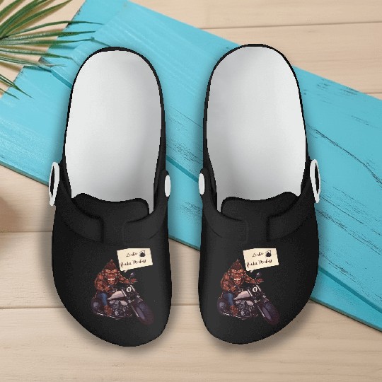 zombie Raider Monkey Slip On Clogs