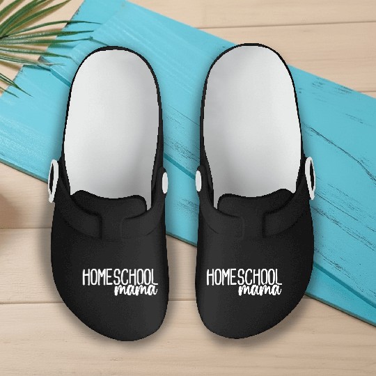 Homeschool Mama Homeschooling Mom Slip On Clogs