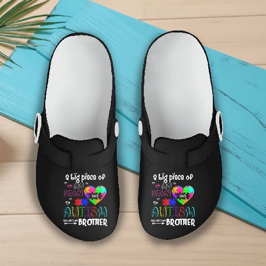 A Big Piece Of My Heart Has Autism And He 39 s Slip On Clogs