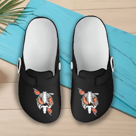 Koi Fish Ribs Aquarist Gift Slip On Clogs