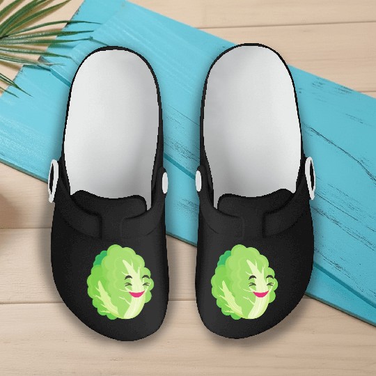 lettuce green Slip On Clogs