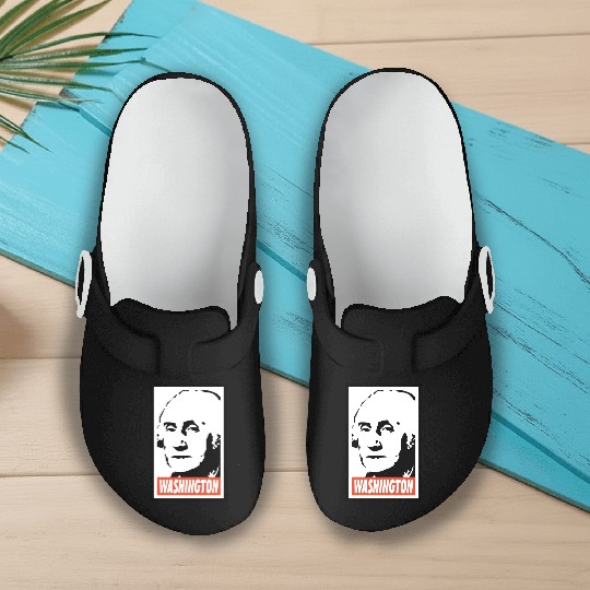 George Washington Slip On Clogs