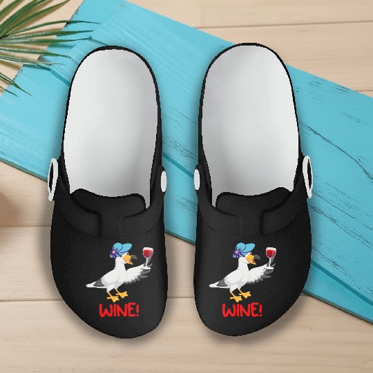 Seagull Slip On Clogs Wine Lover North German Seagulls