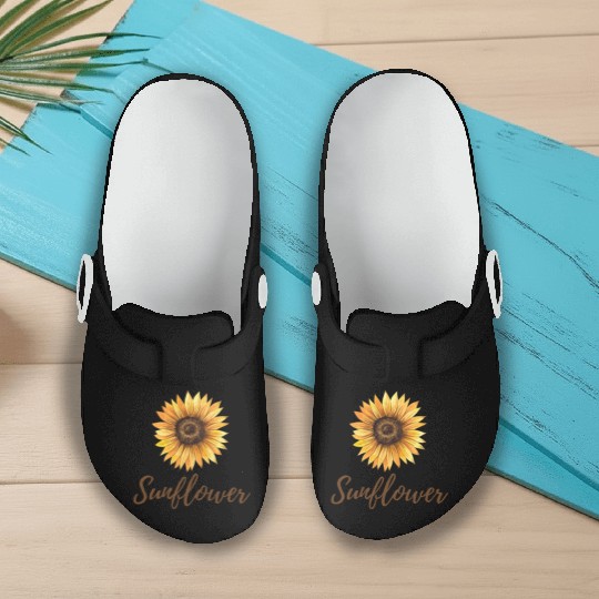 sunflower Slip On Clogs