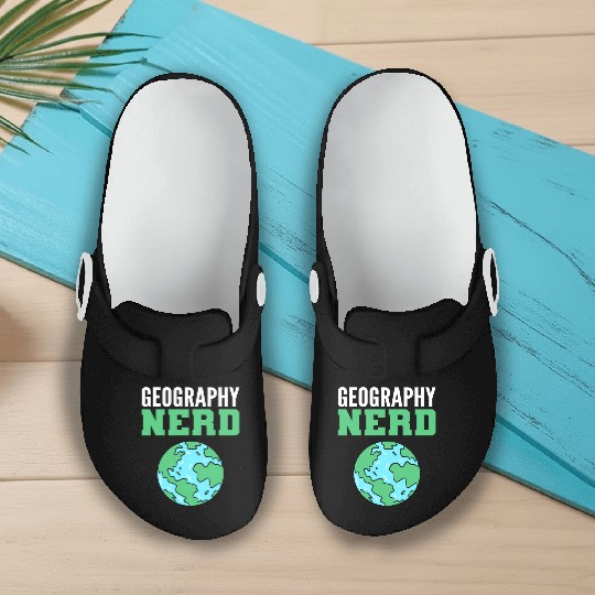 Geography Nerd Archivist Gift Slip On Clogs
