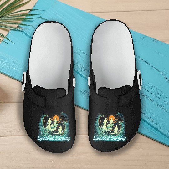 Halloween - Spectral Surfing Slip On Clogs